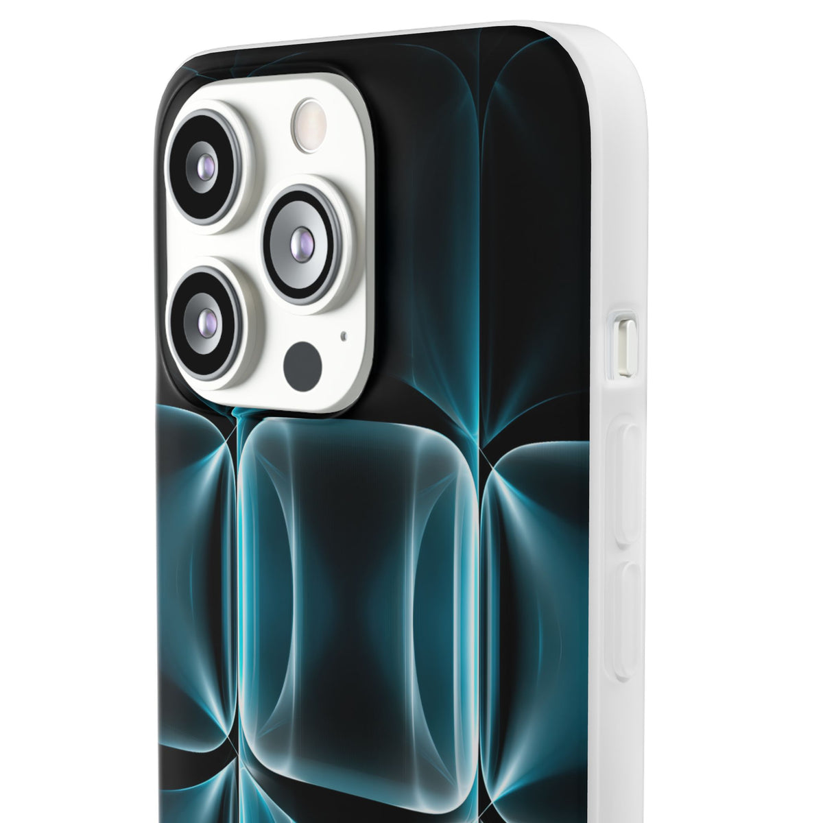 Cyan Core Matrix · Lite Phone Case for iPhone ·  Blue