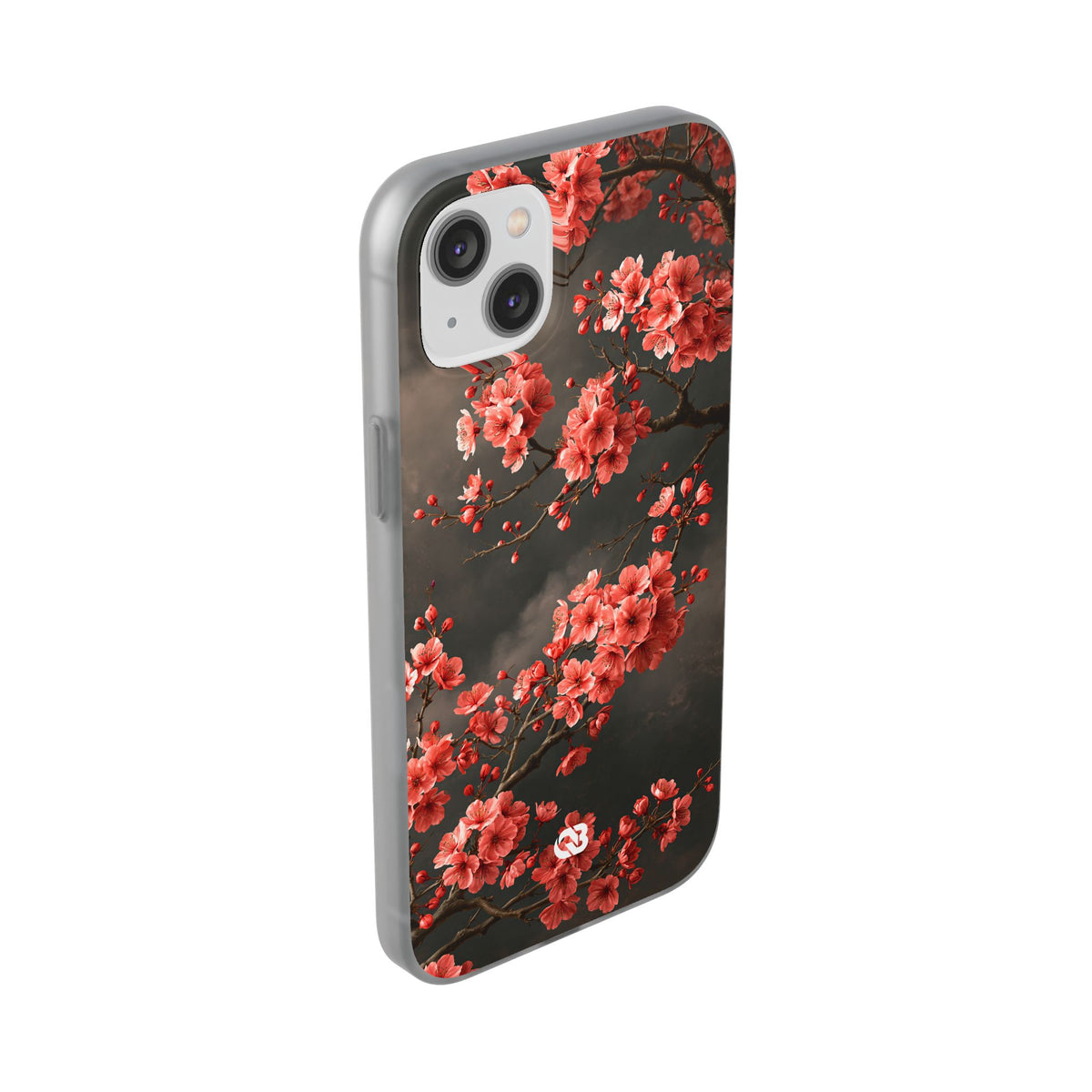 Dark Sakura Nocturne · Lite Phone Case for iPhone ·  Black