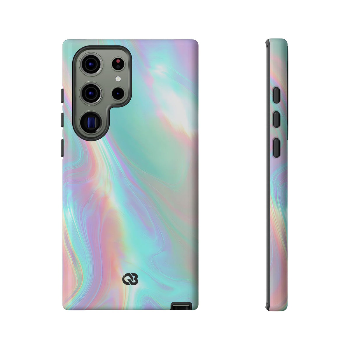 Prismatic Liquid Light · Tough Phone Case for Samsung · Teal
