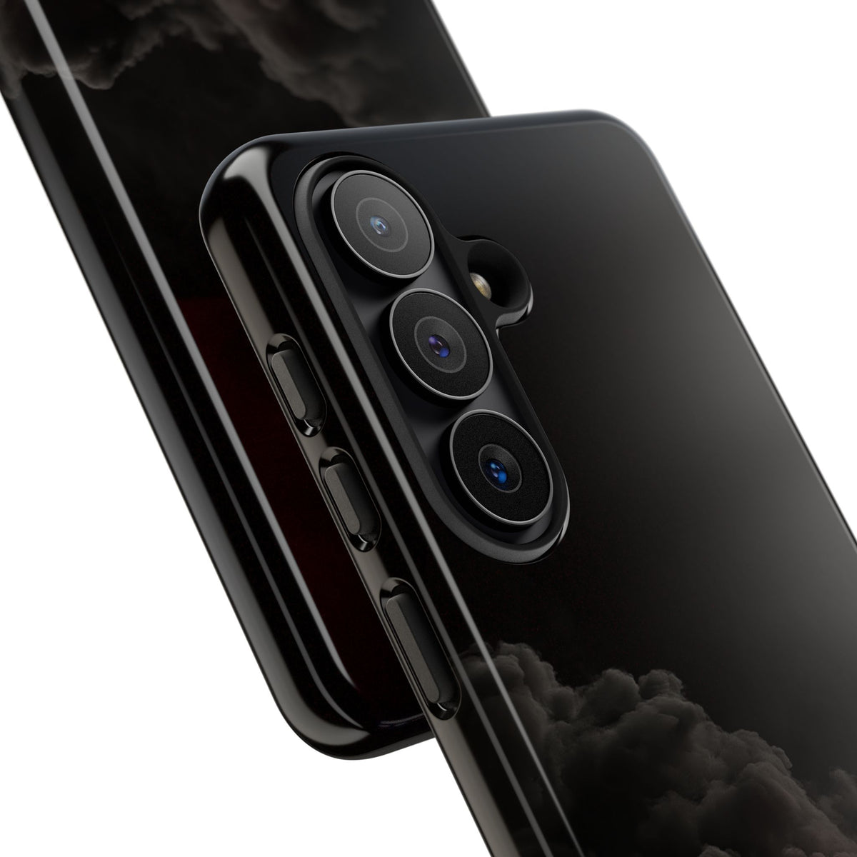 Crimson Fog Void · Tough Phone Case for Samsung · Black