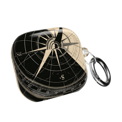 Orbital Meridian · Hard Case for AirPods & AirPods Pro · Black