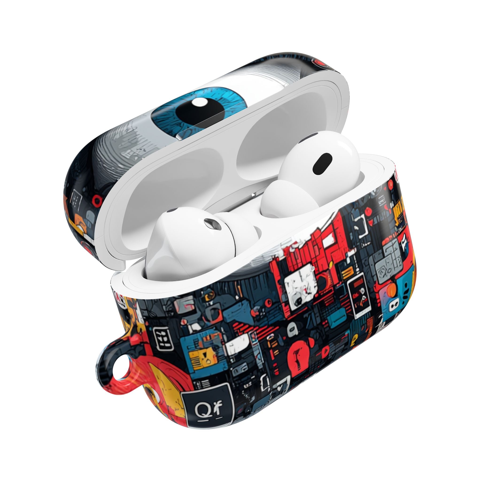 Blue Gaze Mosaic - AirPods Case