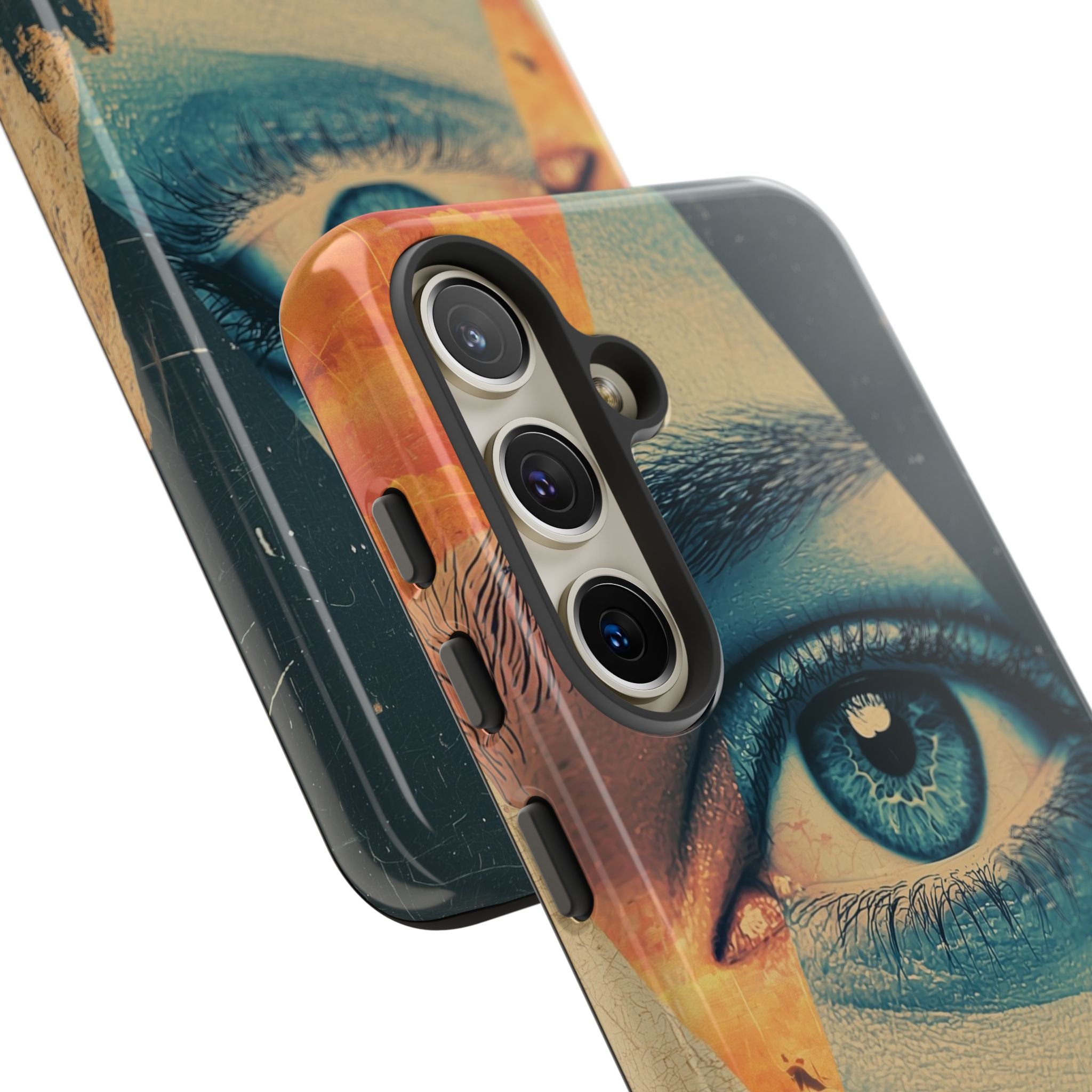 Fragmented Peak Gaze · Tough Phone Case for Samsung