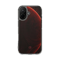 Red Impact MagSafe Phone Case for iPhone - Crimson Flare Flux