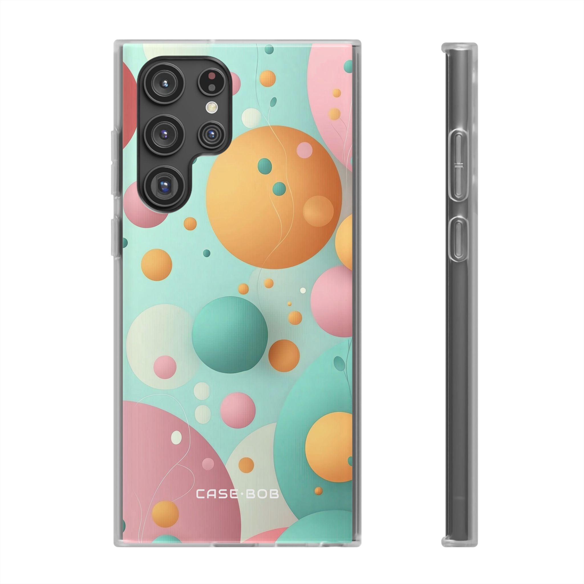 Pastel Circles Samsung S22 Ultra Case - Soft