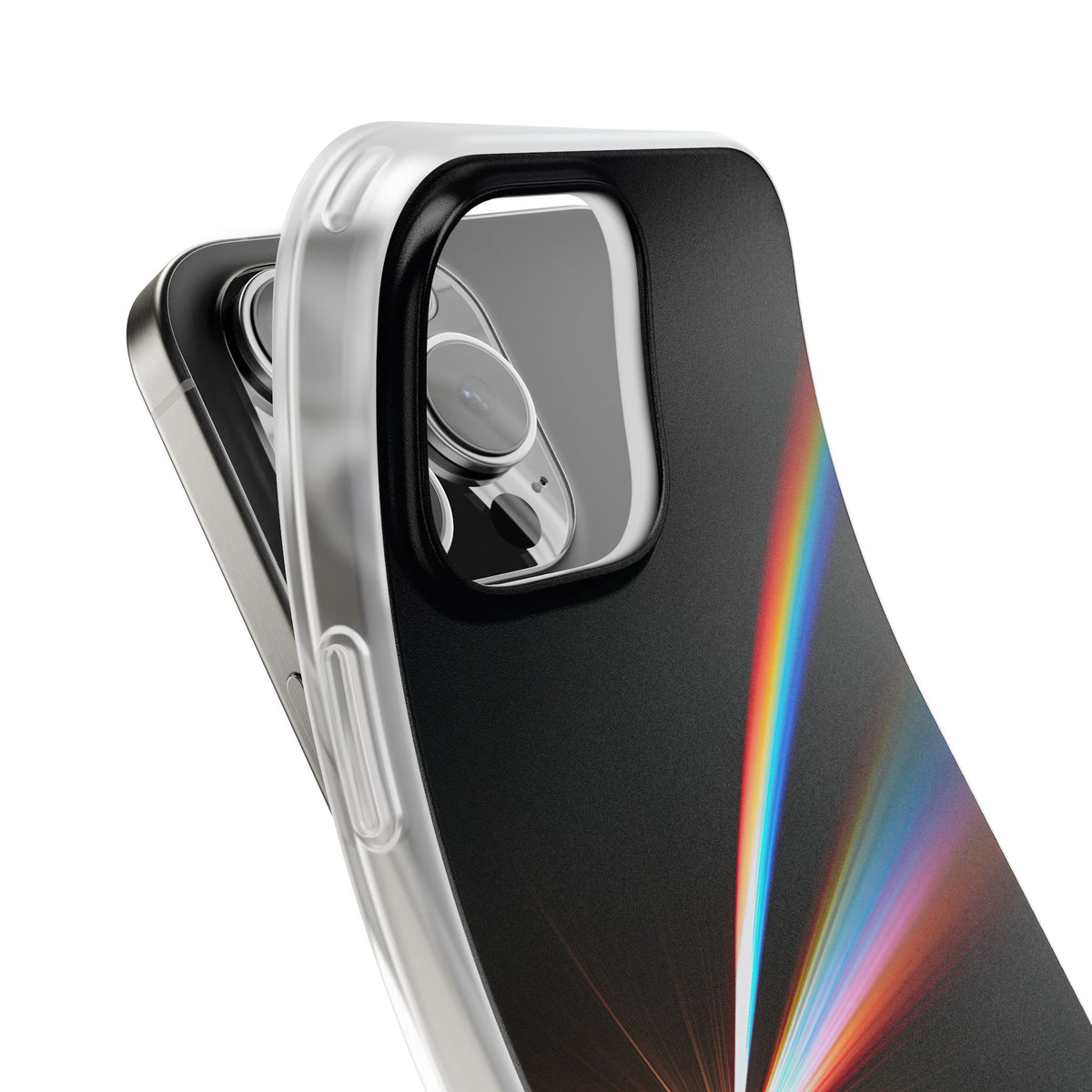 Spectral Refraction · Lite Phone Case for iPhone ·  Black