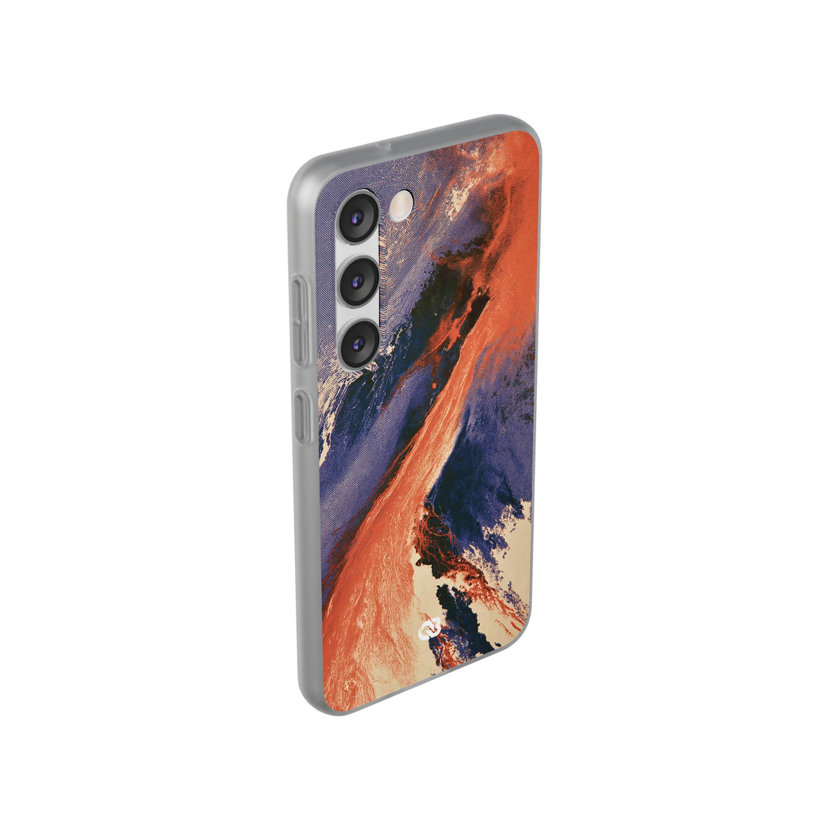 Solar Aura Drift · Lite Phone Case for Samsung · Orange
