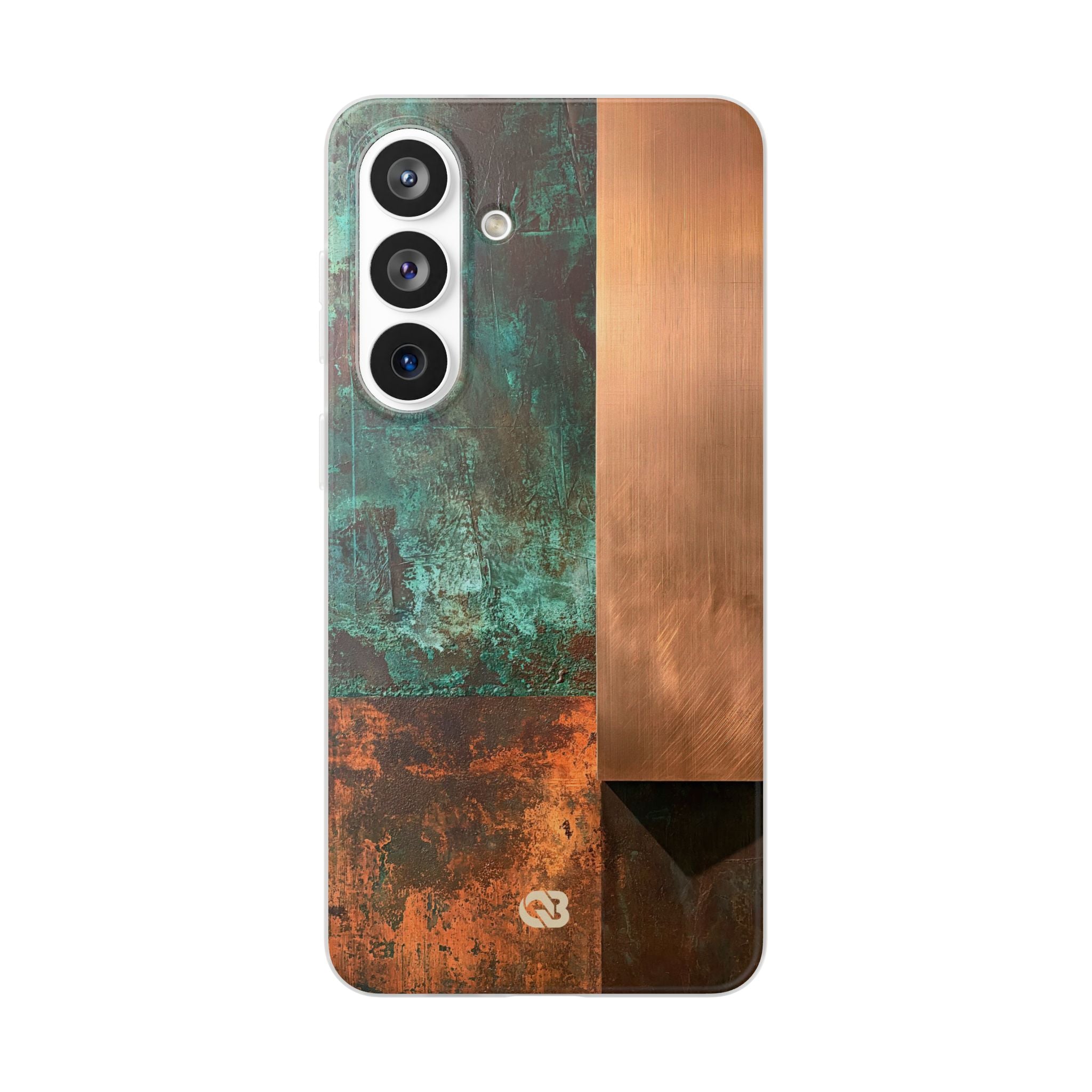 Teal Lite Phone Case for Samsung - Verdigris Copper Slab