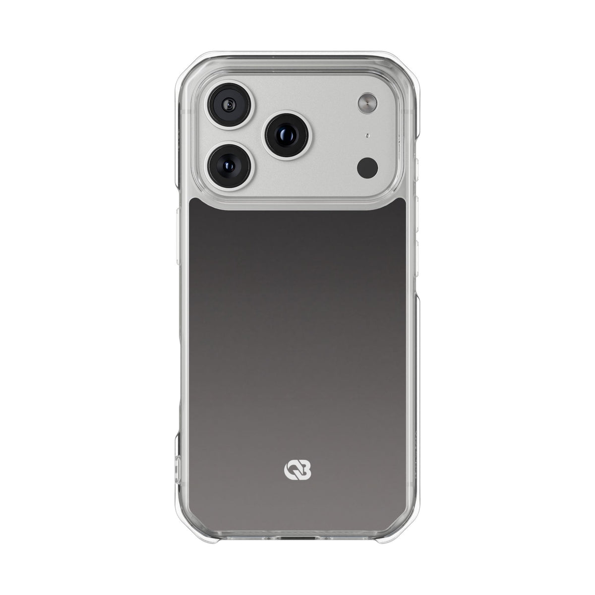Obsidian Fade · Clear Impact Magnetic Phone Case for iPhone ·  Black