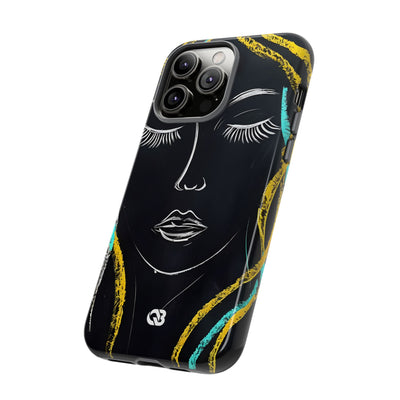 Obsidian Chalk Portrait · Tough