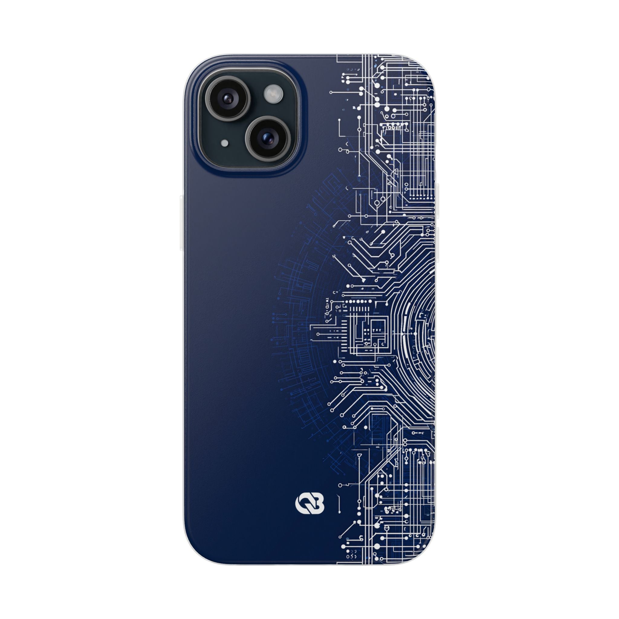 Blue Lite Phone Case for iPhone - Cobalt Circuit Logic
