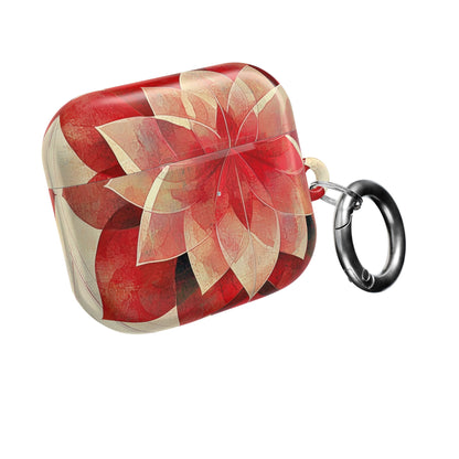 Crimson Bloom - AirPods Case