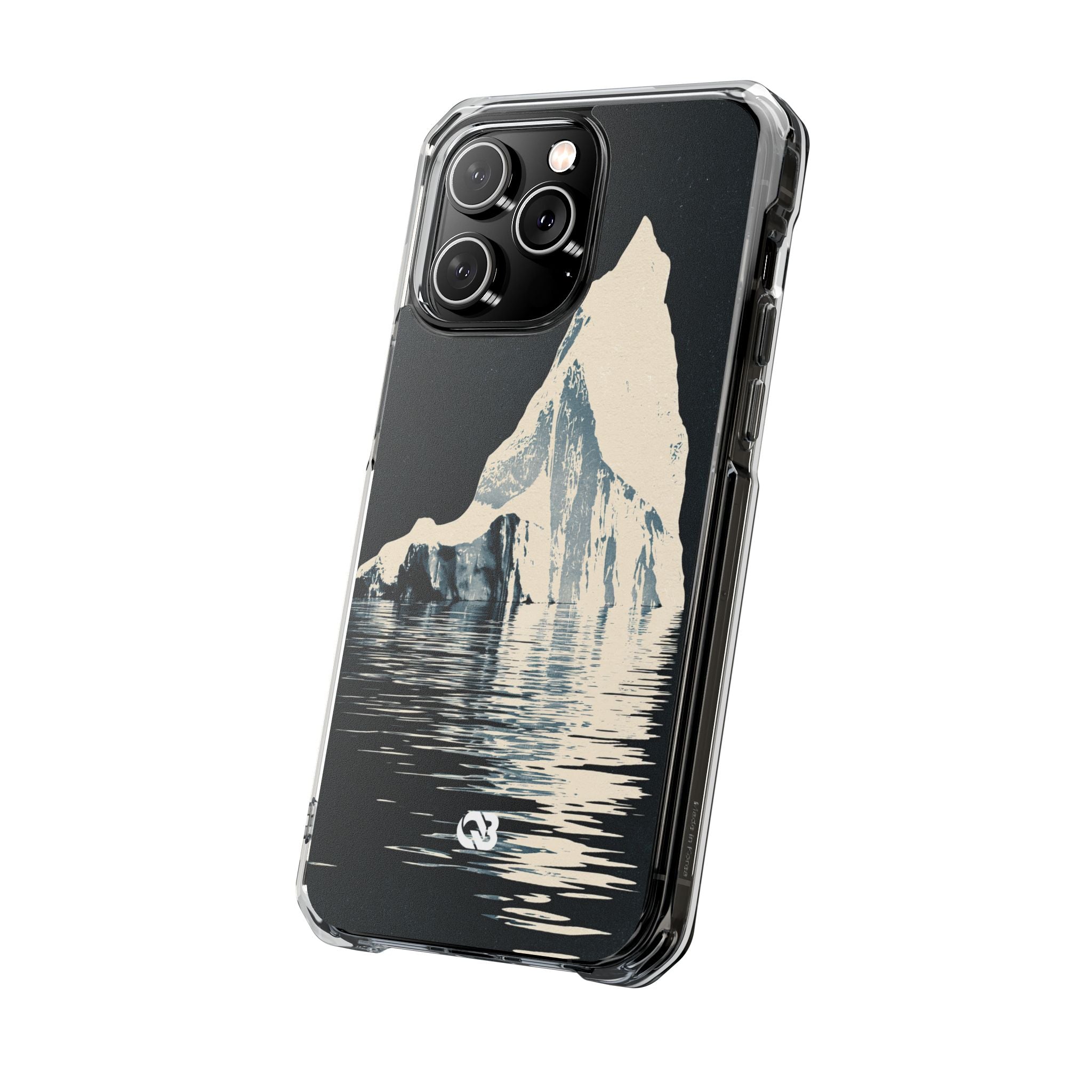 Blue Impact MagSafe Phone Case for iPhone - Frozen Navy Monolith