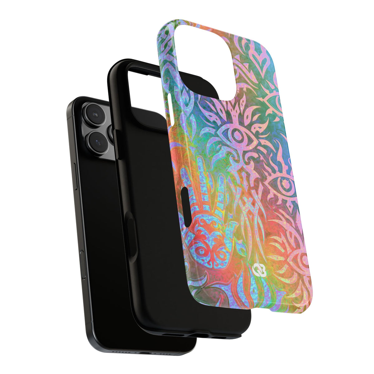 Chromatic Mystic Sigil · Tough Phone Case for iPhone · Blue