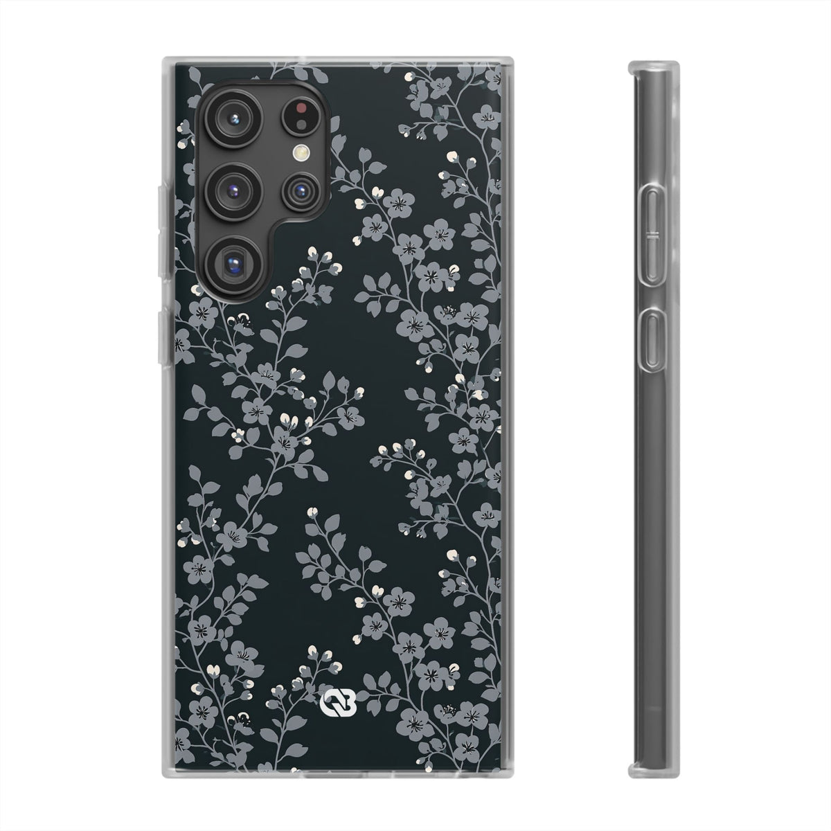 Nocturne Blossom Branch · Lite Phone Case for Samsung · Black