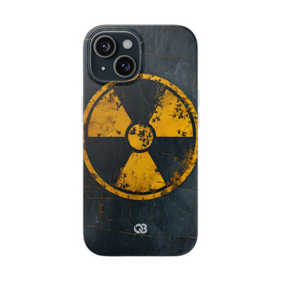Industrial Decay Warning · Soft Phone Case for iPhone