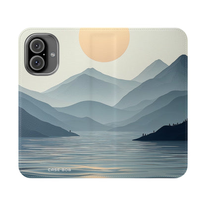 Pale Sun Horizon - iPhone 16 Case - Lompakko