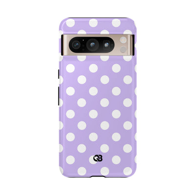 Lavender Polka Grid · Tough Θήκη για Google Pixel