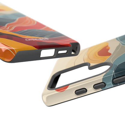 Auringonpaisteiset harjanteet Samsung S25 Ultra - Kova suojakotelo