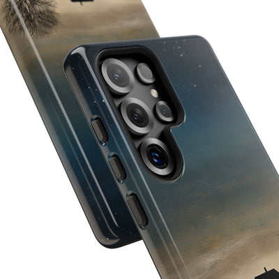 Midnight Cabin Glow · Tough Handyhülle für Samsung