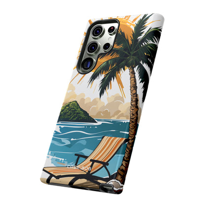 Sunny Palm Breeze Samsung S23 Ultra Case - Tough