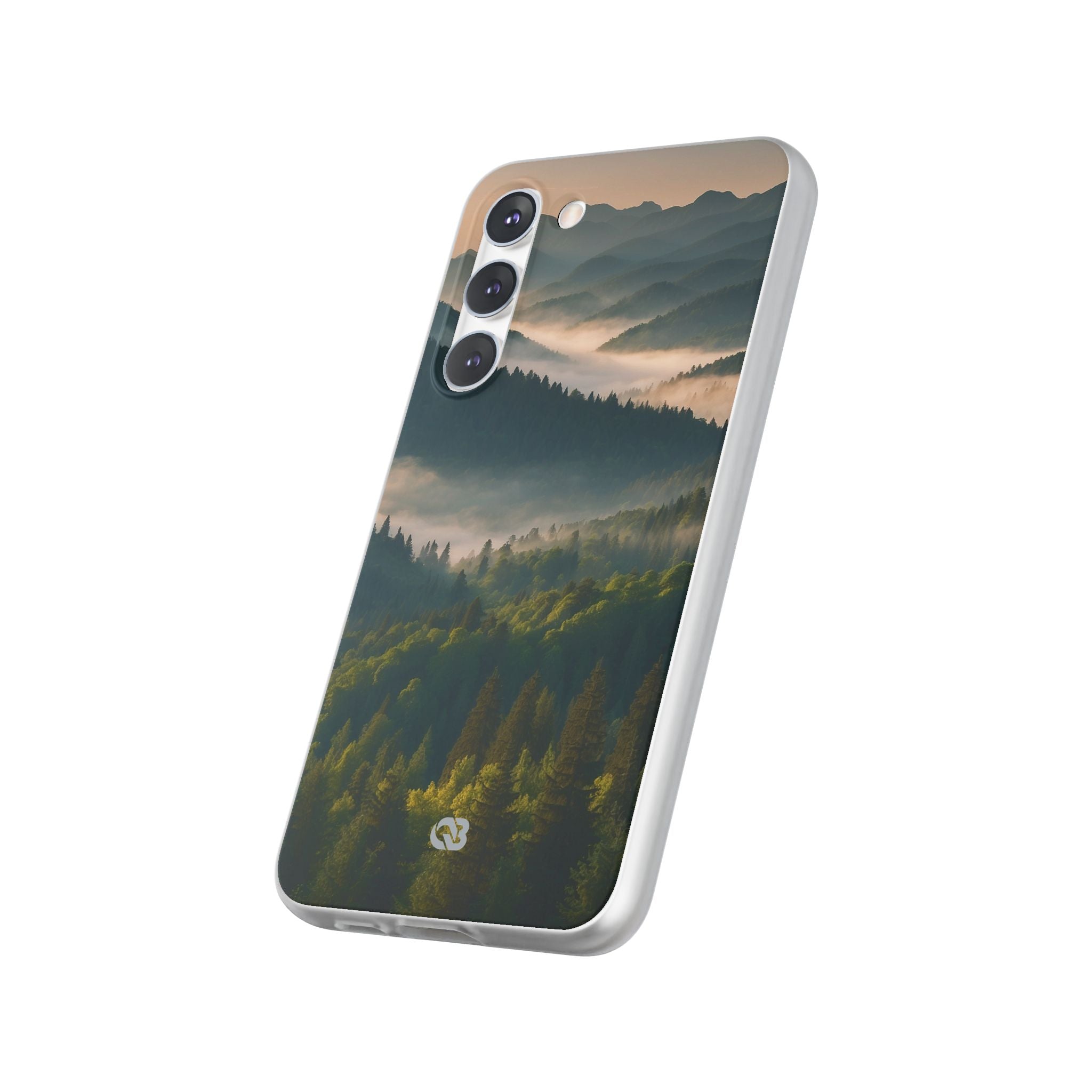 Foggy Mountain Ridge · Soft Phone Case for Samsung