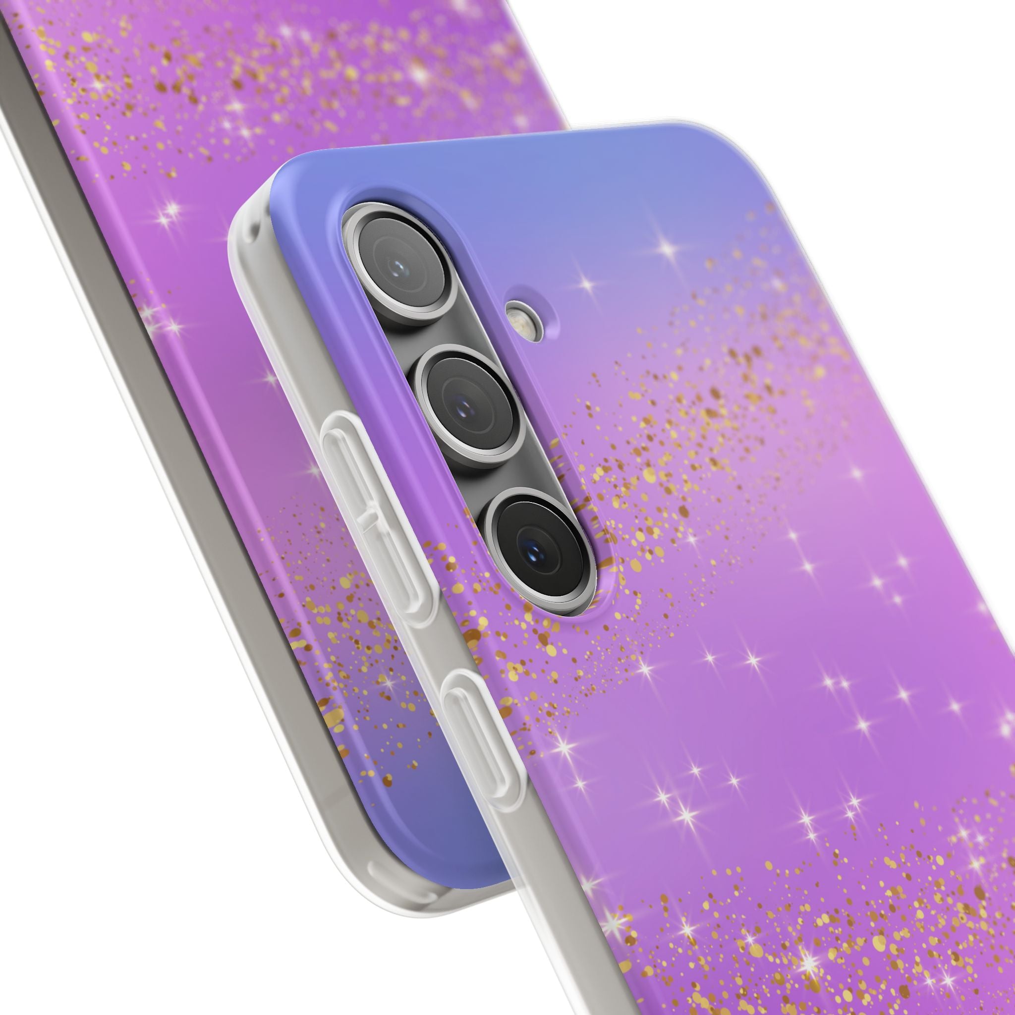 Golden Glide Samsung S24 Plus Case - Soft