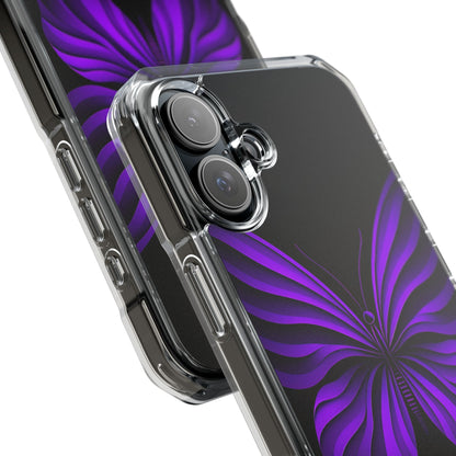 Violet Monarch iPhone 16 Plus Case - Impact