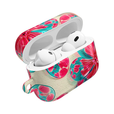 Lucite Jelly Bloom · Hard Case for AirPods & AirPods Pro · Pink