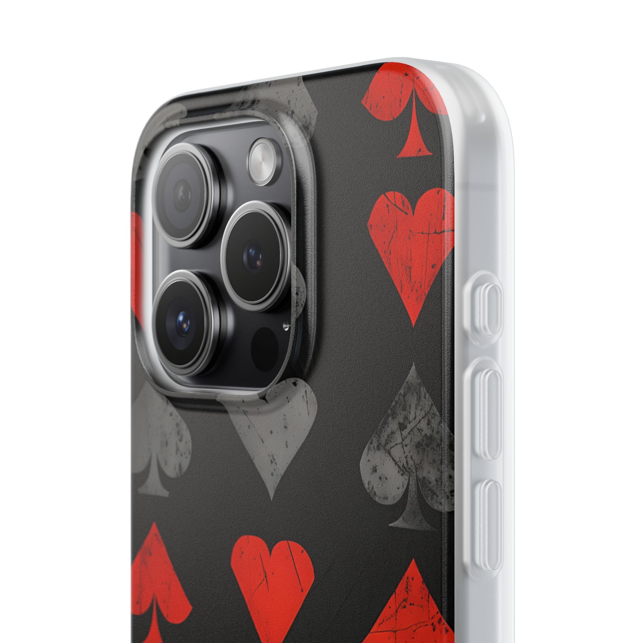 Crimson Ash Suits · Soft Custodia per iPhone