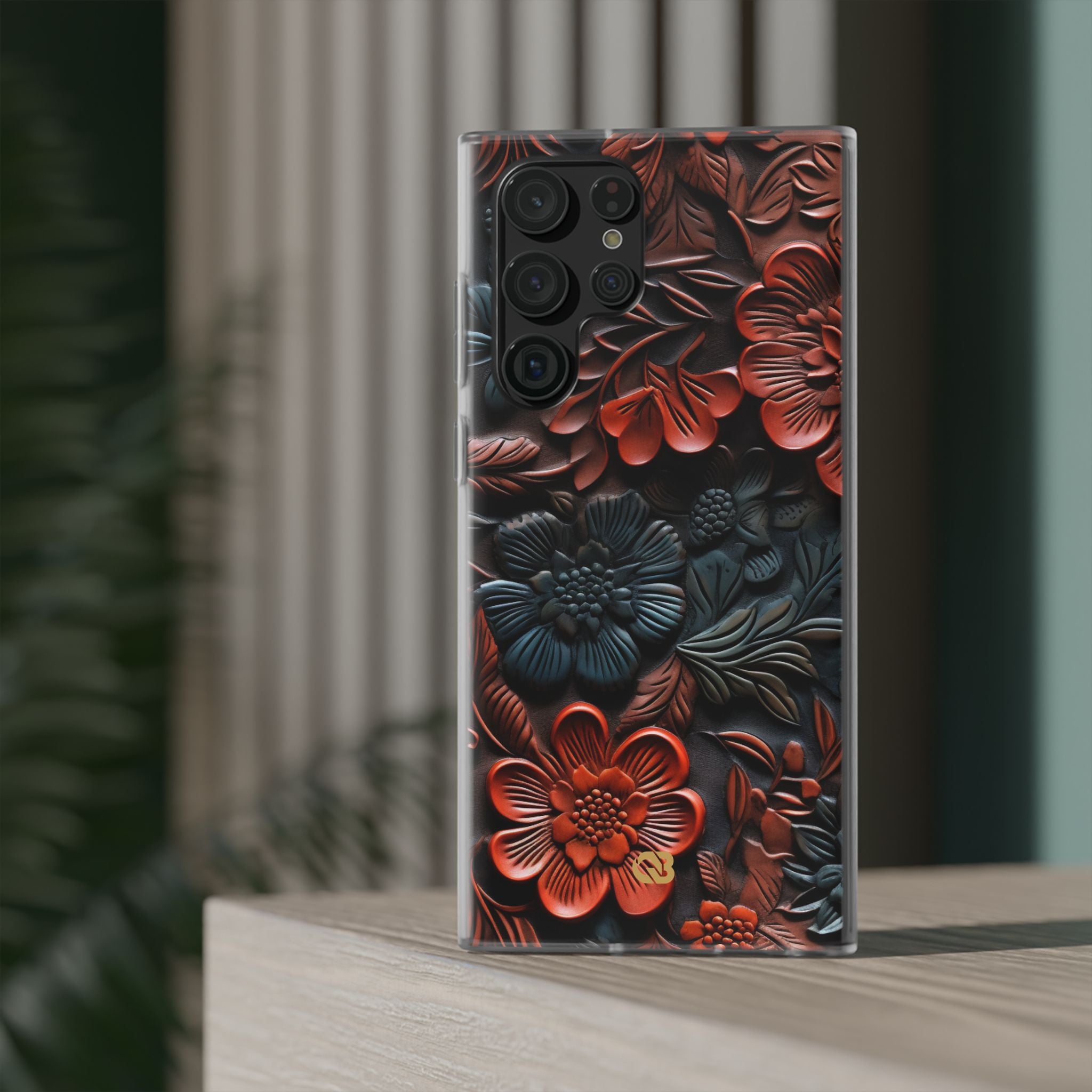 Carved Earth Bloom · Soft Handyhülle für Samsung