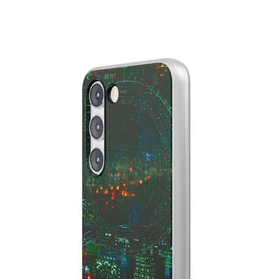 Tactical Avionics HUD · Lite Phone Case for Samsung · Green