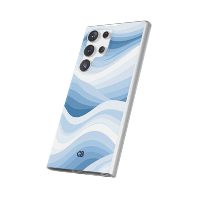 Blue Lite Phone Case for Samsung - Glacial Indigo Flow