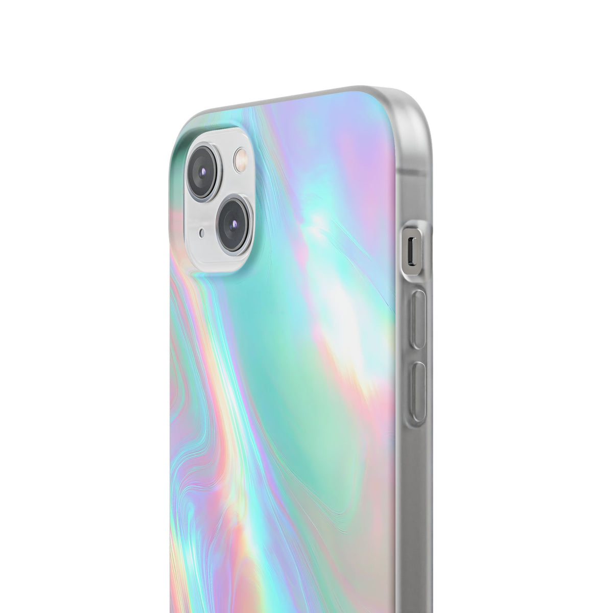 Prismatic Liquid Light · Lite Phone Case for iPhone ·  Teal
