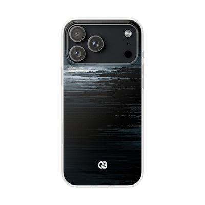 Black Lite Phone Case for iPhone - Frozen Signal Glitch