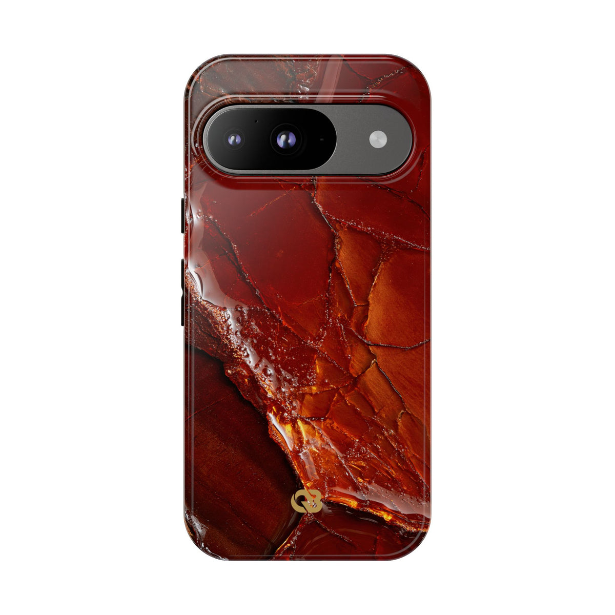 Amber Embrace · Tough Phone Case for Pixel ·  Brown