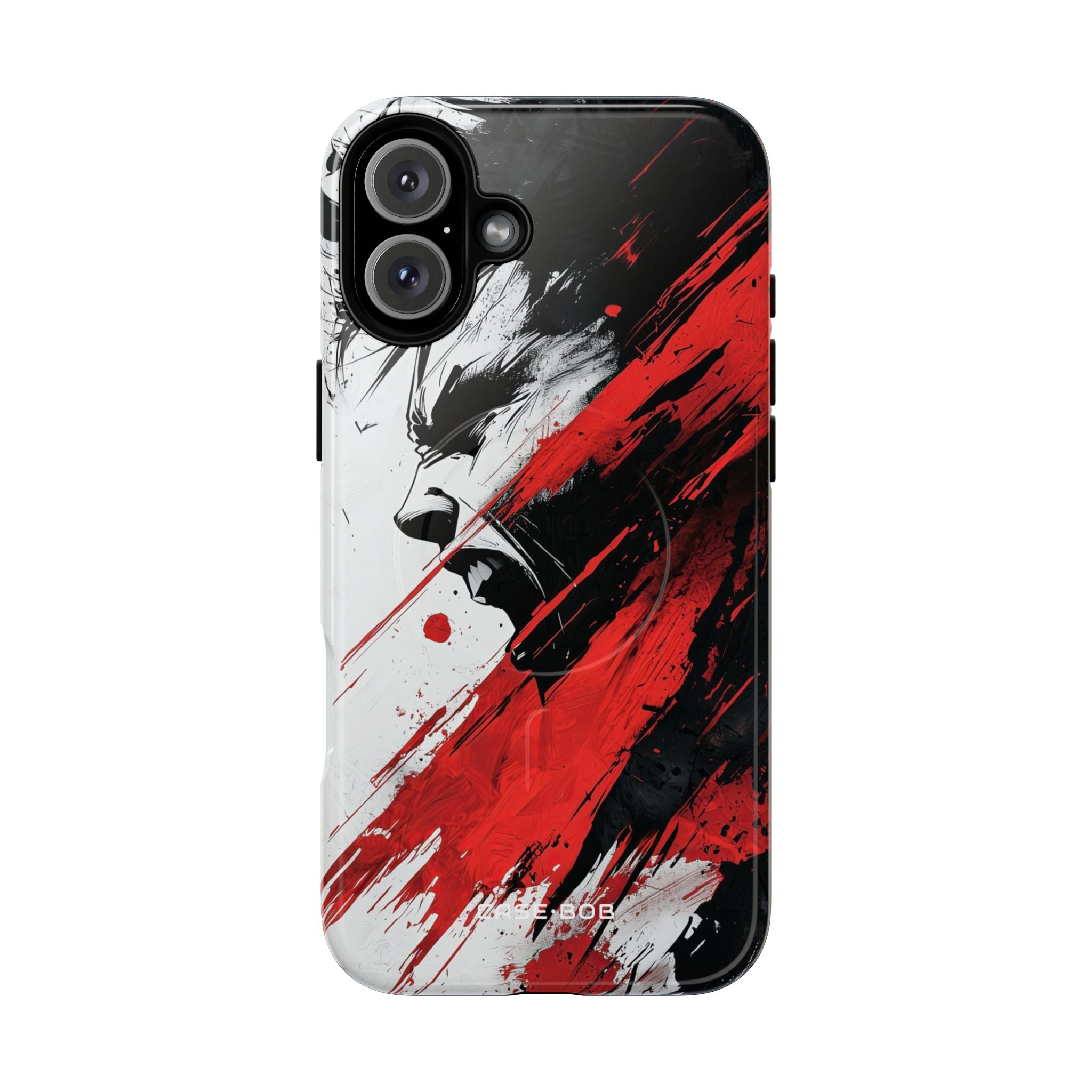 Yelling Profile Burst iPhone 16 Plus Case - Tough+