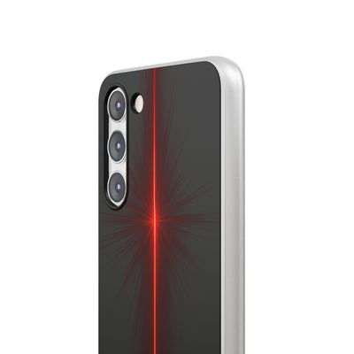 Red Lite Phone Case for Samsung - Crimson Flare Vector