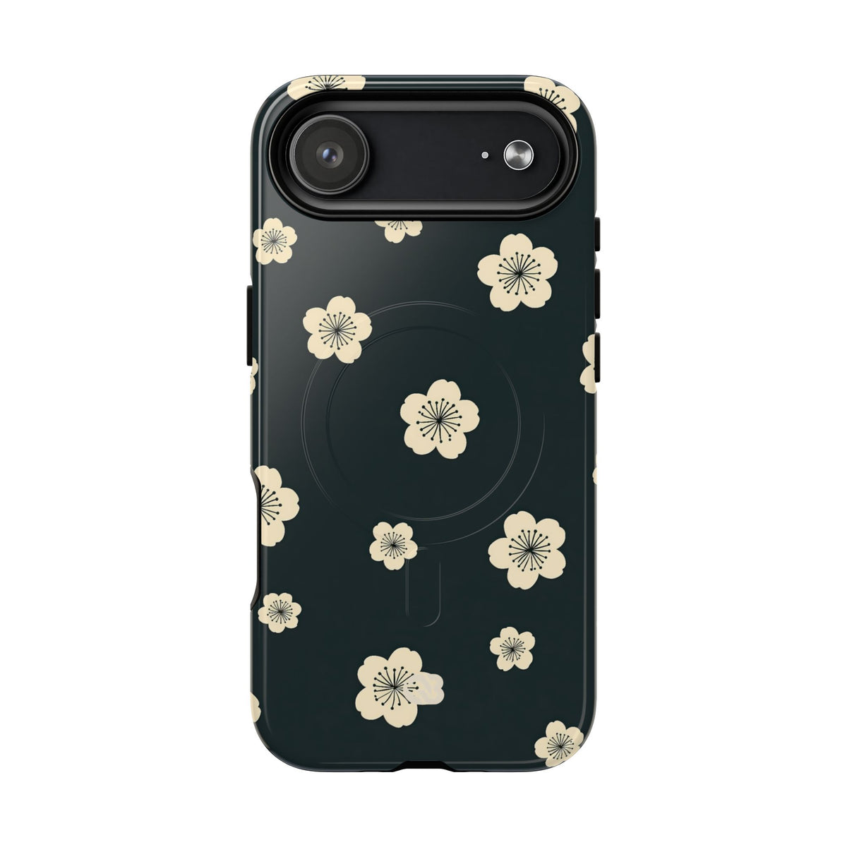 Midnight Sakura Bloom · Tough 2.0 Magnetic Phone Case for iPhone · Black