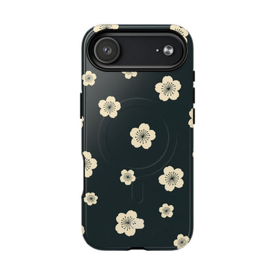 Midnight Sakura Bloom · Tough 2.0 Magnetic Phone Case for iPhone · Black