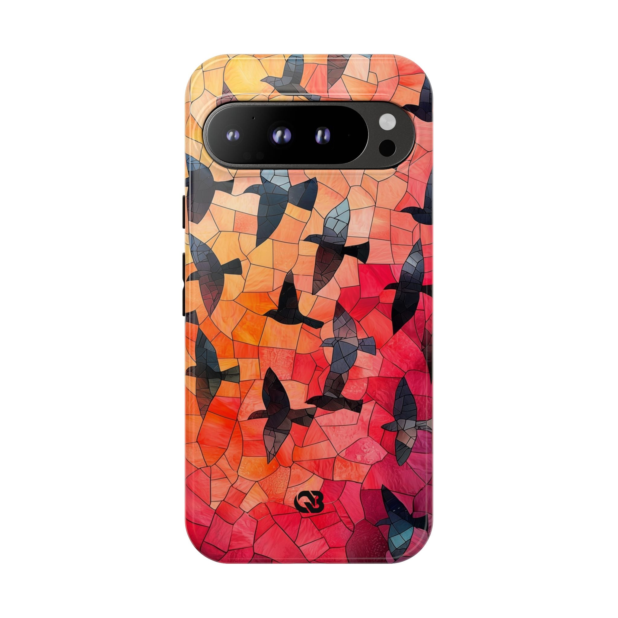Ember Mosaic Wings · Tough Phone Case for Google Pixel
