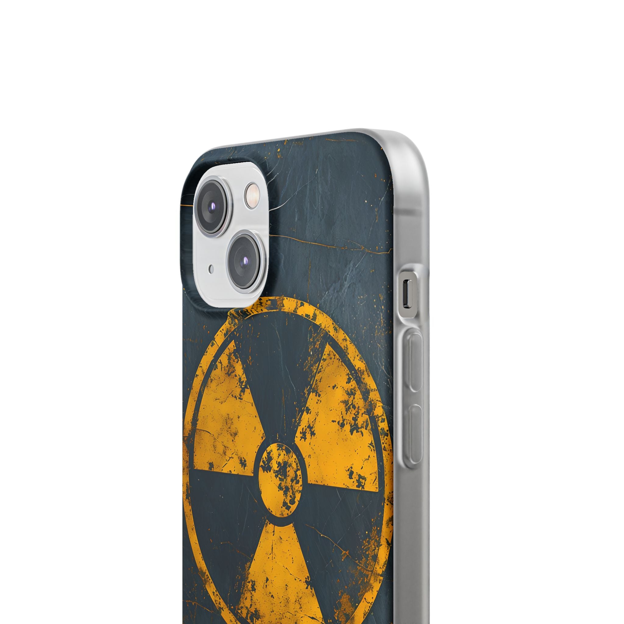 Industrial Decay Warning · Soft Phone Case for iPhone