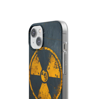 Industrial Decay Warning · Soft Phone Case for iPhone