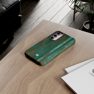 Oxidized Verdigris · Tough Phone Case for Samsung · Teal