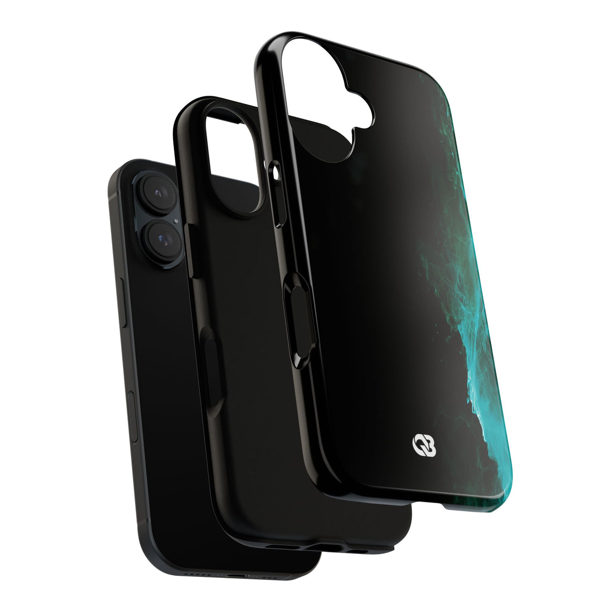 Luminous Plume · Tough Phone Case for iPhone · Teal
