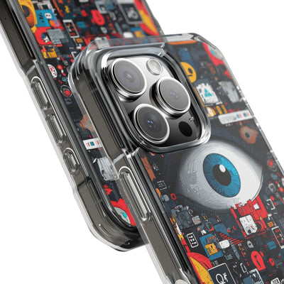 Digital Eye Blue iPhone 16 Pro  Case - Impact