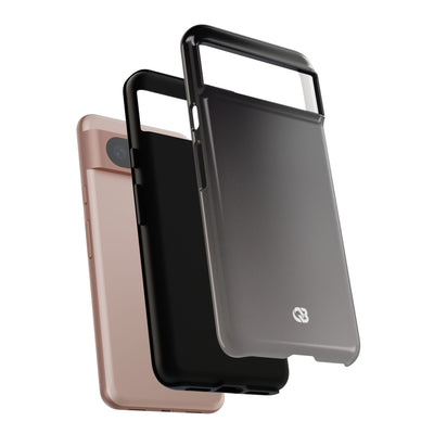 Grey Tough Phone Case for Google Pixel - Obsidian Ash Fade