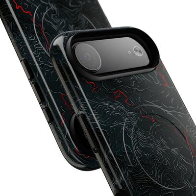 Crimson Rift · Tough 2.0 Magnetic Phone Case for iPhone · Black