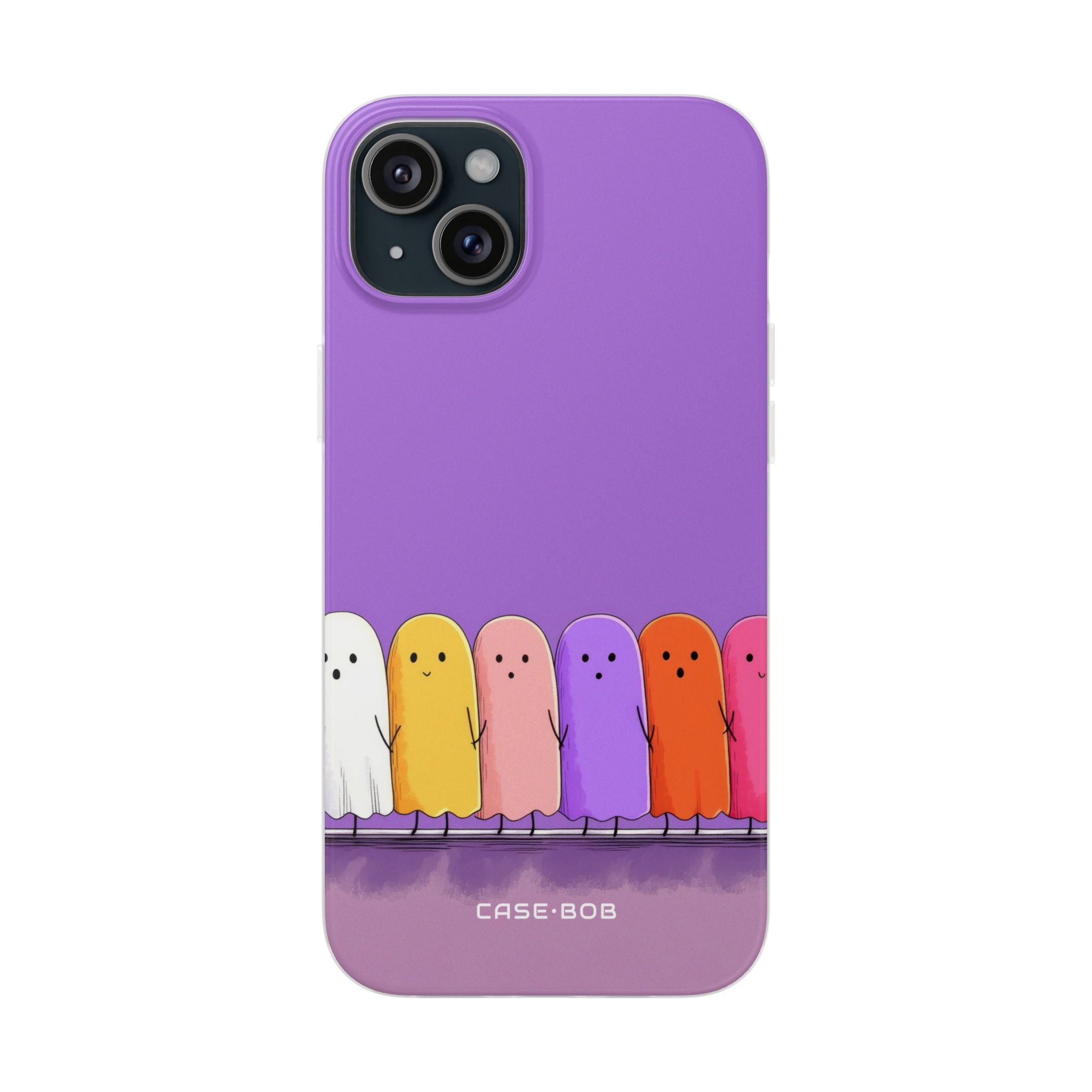 Bunte Geister iPhone 15 Plus Case - Soft
