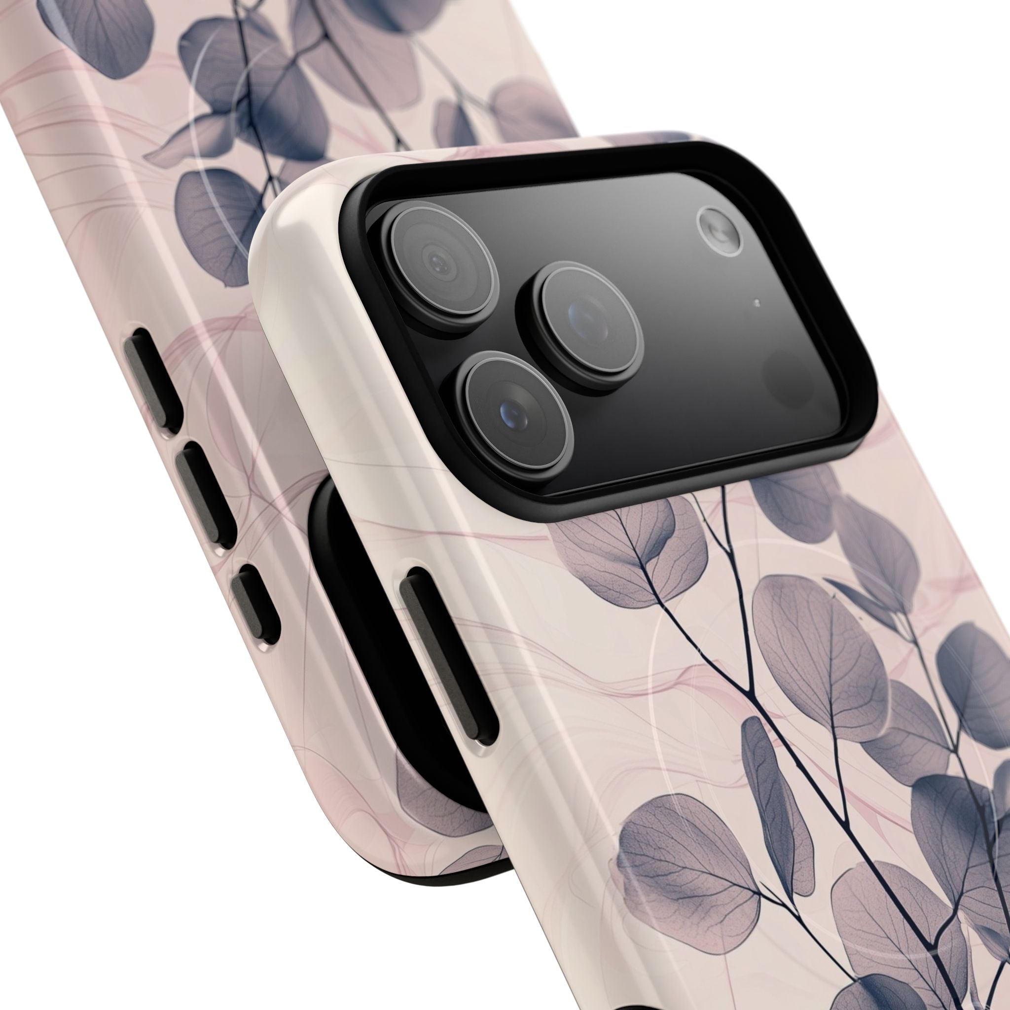 Veined Leaf Whisper iPhone 17 Pro Max Case - Tough+ - CASE•BOB